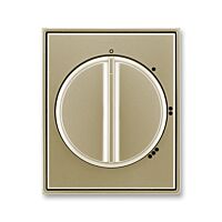 ABB TIME Ovladač 3294E-A00170 33 spínače s otočným ovladačem, pro 3stup. spínač s nul. polohou, šampaňská