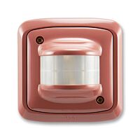 ABB Spínač 3299A-C22184 R2 IP44 vřesová červená