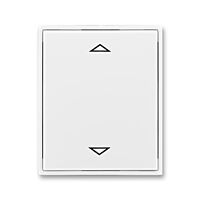 ABB ELEMENT Ovladač 3299E-A00110 03 spínače žaluziového Busch-Jalousiecontrol II, s krátkocest. ovl., bílá/bílá