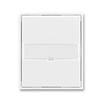 ABB ELEMENT Ovladač 3558E-A00610 03 spínače jednoduchý, s popisovým polem, bílá/bílá