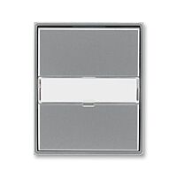 ABB TIME Ovladač 3558E-A00610 36 spínače jednoduchý, s popisovým polem, ocelová