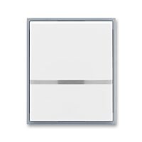 ABB ELEMENT Ovladač 3558E-A00653 04 spínače jednoduchý, s průzorem, bílá/ledová šedá