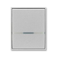 ABB TIME Ovladač 3558E-A00653 08 spínače jednoduchý, s průzorem, titanová