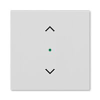 ABB Kryt LEVIT 6220H-A01002 16 1násobný, symbol žaluzie; šedá