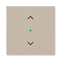 ABB Kryt LEVIT 6220H-A01002 18 1násobný, symbol žaluzie; macchiato