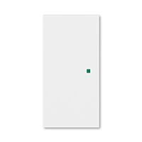 ABB Kryt LEVIT 6220H-A02000 03 2násobný levý/pravý, bez potisku; bílá