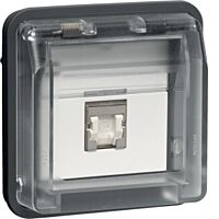 Zásuvka, datová, RJ 45, FTP, Cat.6e, pří