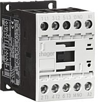 Výkonový stykač 3P + 1S, 7A/3kW (AC-3),