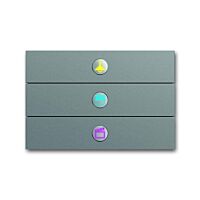 ABB PRION Ovladač 2CKA006310A0122 trojnásobný ušlechtilá ocel, 6342-866-101-500