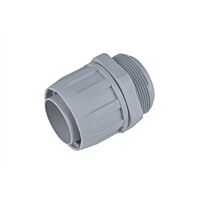 FRÄNKISCHE Spojka FKV-SW-K 7M12, M12x1,5mm, Ø18,7/5,5mm, –40 až +110°C, PP, IP54, šedá