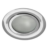 KANLUX Svítidlo CT-2116-BC 10W G4 12V halogenové podhledové pevné IP20 chrom