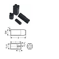 GPH Koncovka SKK 80/40 teplem smršťitelná