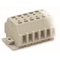 WAGO Svorka 262-187 2vodičová Bez tlačítka Vhodná pro aplikace Ex e II, šedá