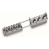 WAGO Konektor 730-106 zásuvkový 6pól. šedá