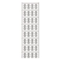 WEIDMÜLLER Systém značení kabelů - Štítek VT SF 10/23 MC SDR V0. Potisk možný dle specifikace zákazníka.