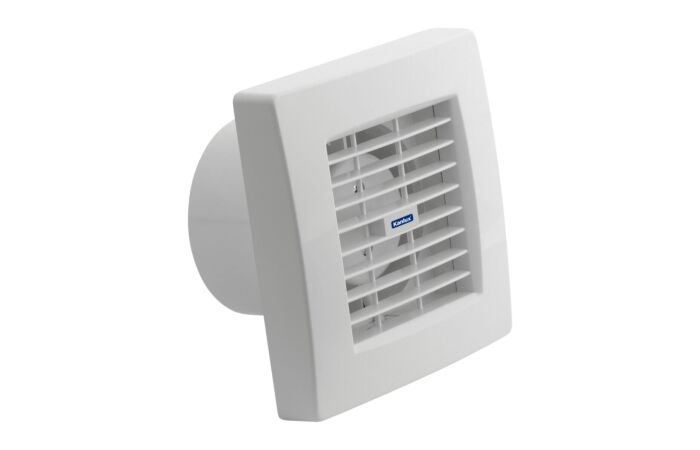 KANLUX Ventilátor TWISTER AOL100B průměr 100mm, 230V, s automatickou žaluzií