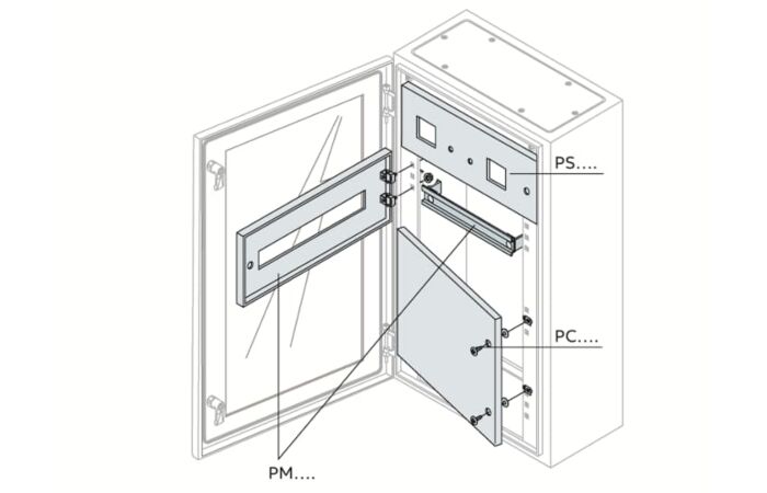 ABB Panel PC1406K plný 200x400mm
