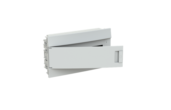 ABB Skříň Mistral65 1104 18TE pod omítku, neprůhledné dveře IP41