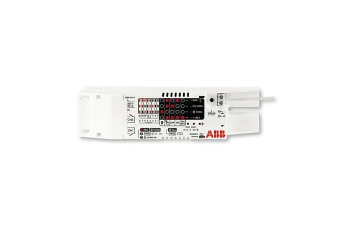 ABB Přijímač RF 2kanálový spínací s bezpotenciálním výstupem