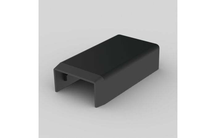 KOPOS Kryt 8921_FB koncový Lhd 20X10 černá