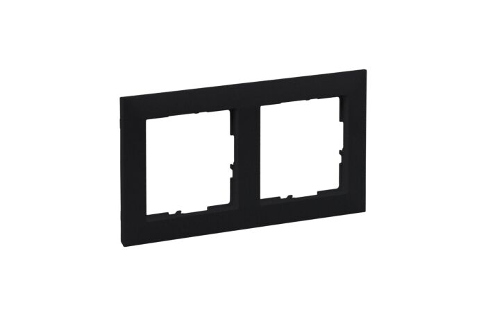 LEGRAND Rámeček SUNO 721522 dvojnásobný černá
