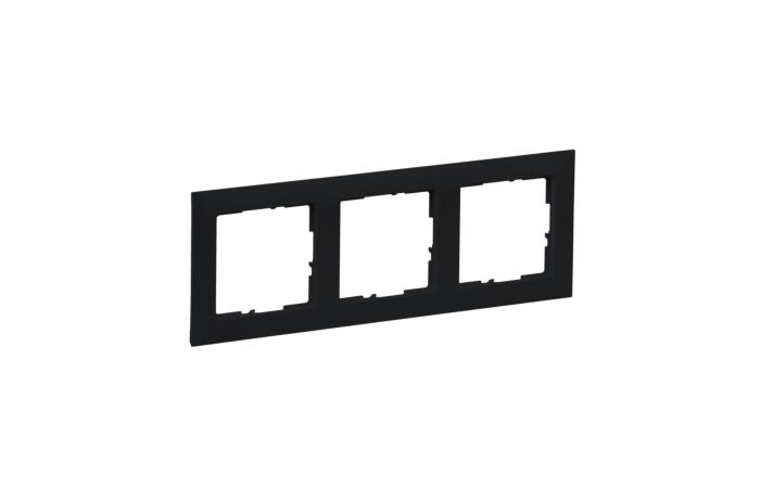LEGRAND Rámeček SUNO 721523 trojnásobný černá