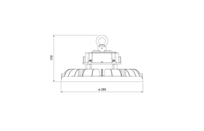 Sví. LED LEDtec G2 150W 5000K 120° IP65