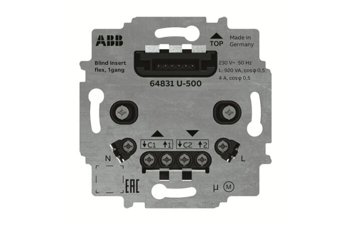 ABB Tělo 2CKA006400A0096 žaluziového spínače flex, pro krátkocestné ovládání; typ 64831 U-500