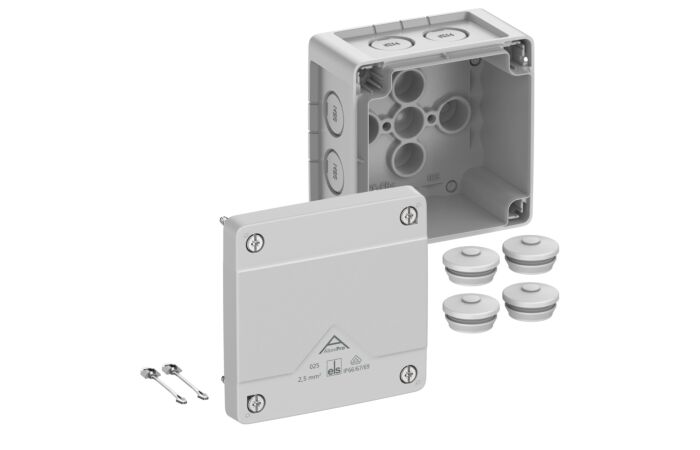 SPELSBERG Krabice ABOX Pro 025-L NEW 2,5 mm² IP66/IP67/IP69 IK09 rozbočovací bezhalogenová