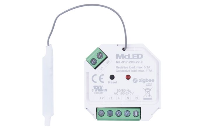 ZigBee přijímač do krabičky pro spínání