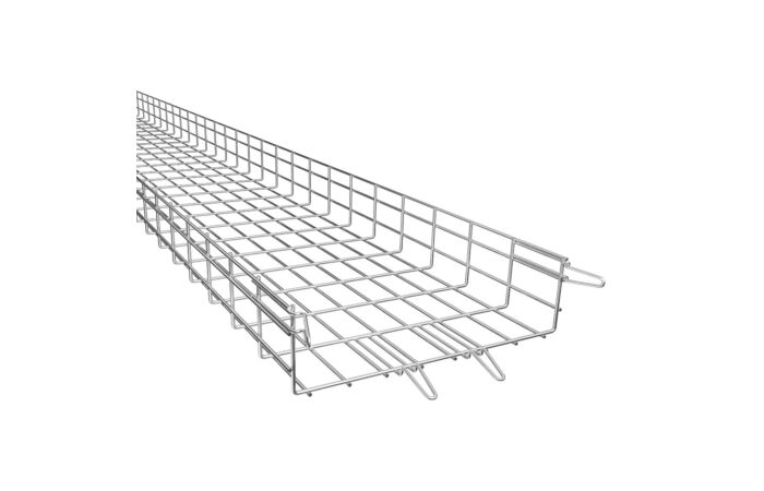 KOPOS Žlab drátěný s integrovanou spojkou DZI 110X400_VEZ pozink 3m