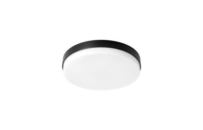 PROLUMIA Svítidlo LED Prodisc III Mini, přisazené, Ø267xH57mm, 9,0W, 440/880lm 3000/4000K IP44, senzor, bílá