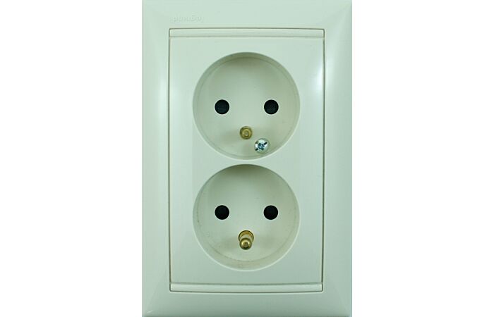 LEGRAND Dvojzásuvka VALENA 774392 - béžová