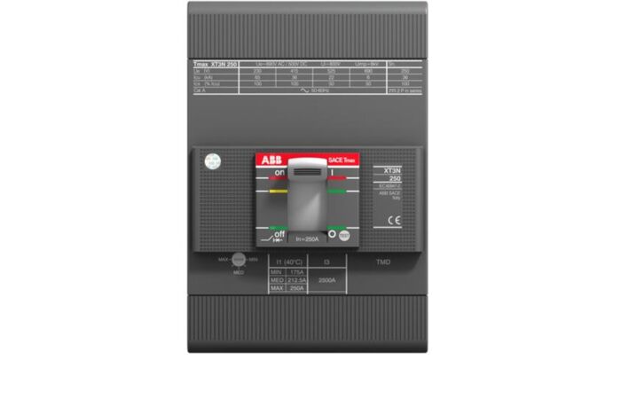 ABB Deon XT3N 250 TMG 250-750 3p F F