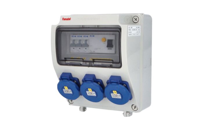 FAMATEL Skříň ZSF30000000.1 /3957 zásuvková IP65