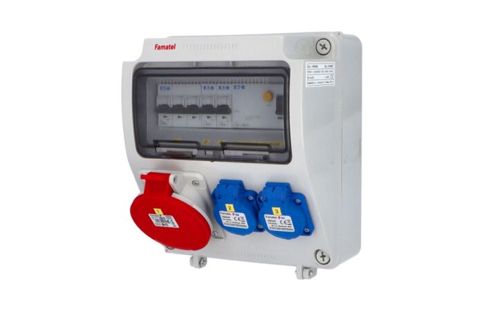 FAMATEL Skříň ZSF20001000.1/3957 zásuvková IP44