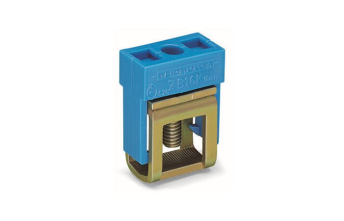 WAGO Svorka 210-281 Přípojná, modrá