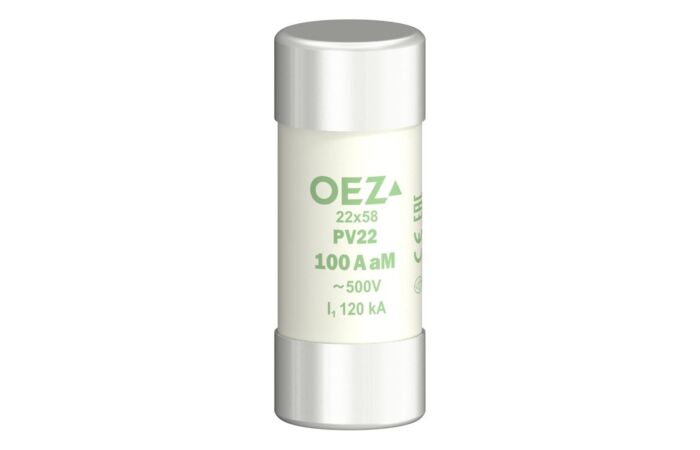 OEZ Pojistka válcová 100A PV22-AM