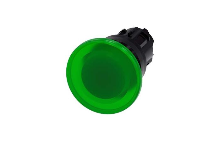 SIEMENS Hlavice ovl. 3SU1001-1BD40-0AA0 hřib