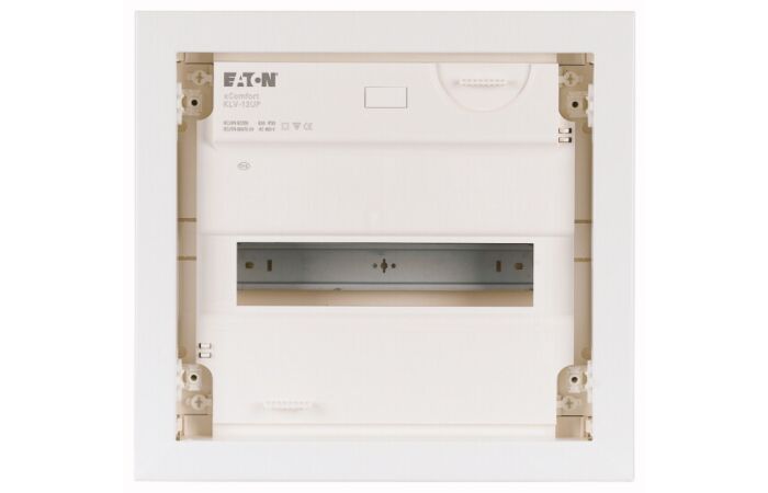 EATON Skříň KLV-12UPS-F, 12TE, pod omítku, plechová dvířka, IP30