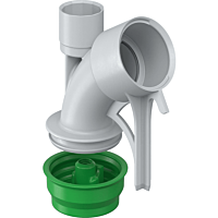 KAISER  Koleno 30°   pro trubku 32 mm, do betonu