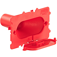 KAISER  Oválný trichtýř přechodový průměr 25 mm, do betonu