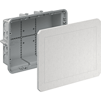 KAISER  Krabice instalační obdelníková s víkem 408x308x135 mm, do betonu