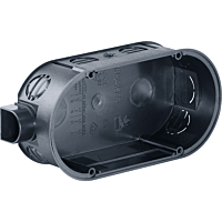 KAISER  Krabice přístrojová dvojitá spojovací 140x60x42 mm, pod omítku