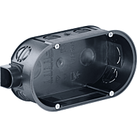 KAISER  Krabice přístrojová dvojitá spojovací 140x60x42 mm, pod omítku