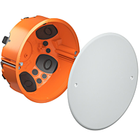 KAISER  Krabice spojovací O-range ECON průměr 120 mm s víkem, do dutých stěn