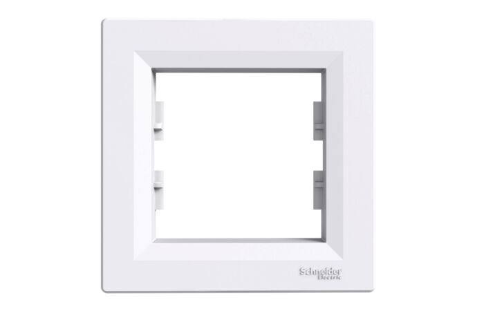 SCHNEIDER Rámeček Asfora jedno. bílá