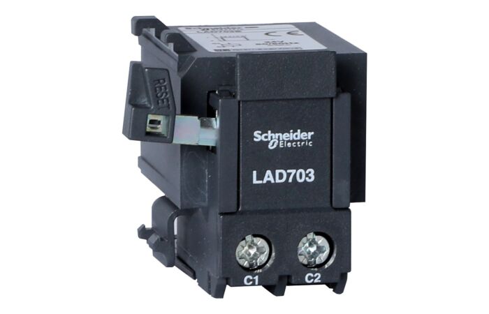 SCHNEIDER LAD703M DÁLK.STOP/EL.RESET PRO RELÉ 220/