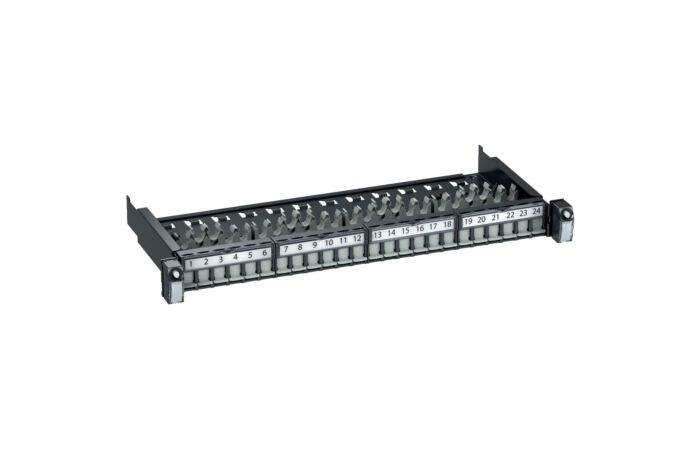 SCHNEIDER VDIG112241U Patch panel, UTP 24 ports, 1