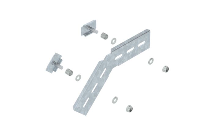 OBO BETTERMANN Montážní úhelník 45° MW 45 SL10 FT